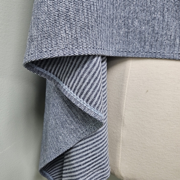 Lululemon Vinyasa Scarf Rulu Mini Check Pique Caspian Blue Heathered Inkwell OS - Picture 9 of 14
